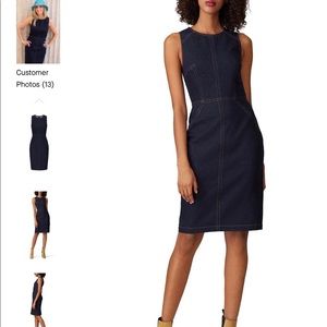 Trina Turk “Petite Rogue” Denim Dress
